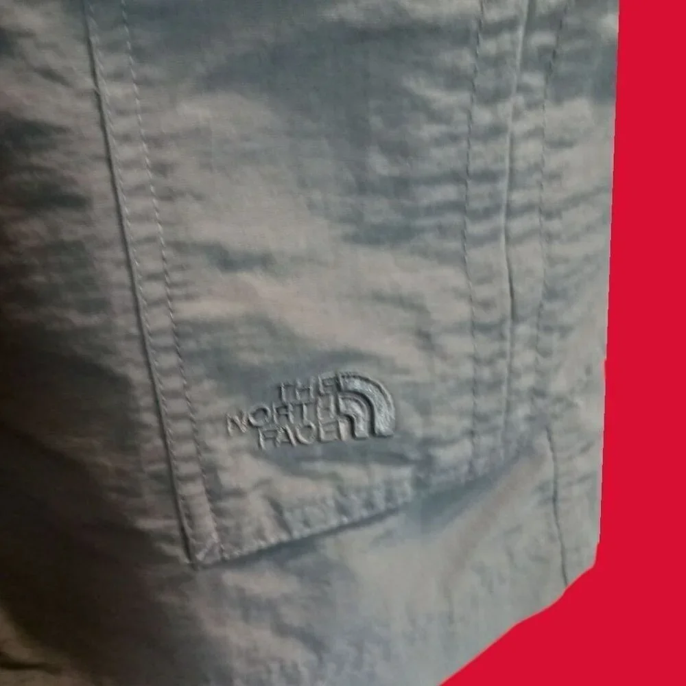 The North Face Mens Cargo Shorts Belted Lightweight Dark Gray Size Medium